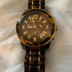Michael Kors Tortoise Watch